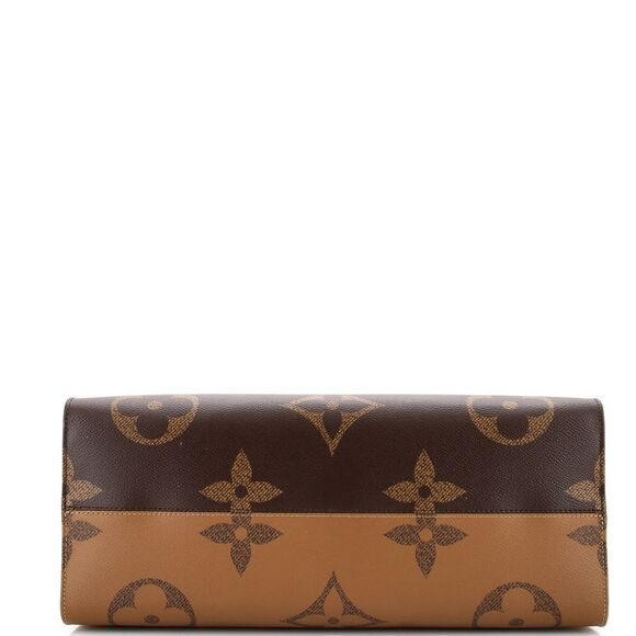 Louis Vuitton OnTheGo Tote Reverse Monogram Giant GM Brown - Picture 4 of 10